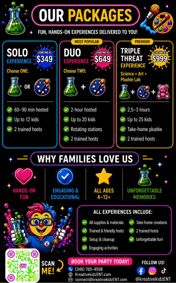 PACKAGES & PRICING